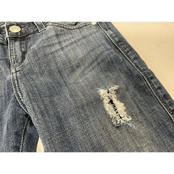 Rock & Republic Jeans Women’s Size 2 Darkwash Skinny “BERLIN” Blue Denim - Picture 4 of 9